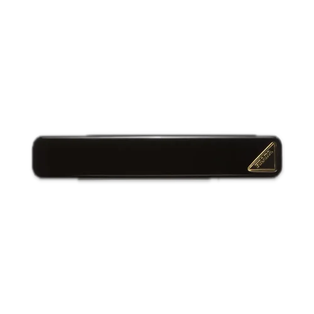 PRADA Plexiglass Hair Clip "Black"