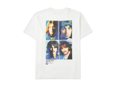 Kith x The Beatles Portrait Vintage Tee "White"