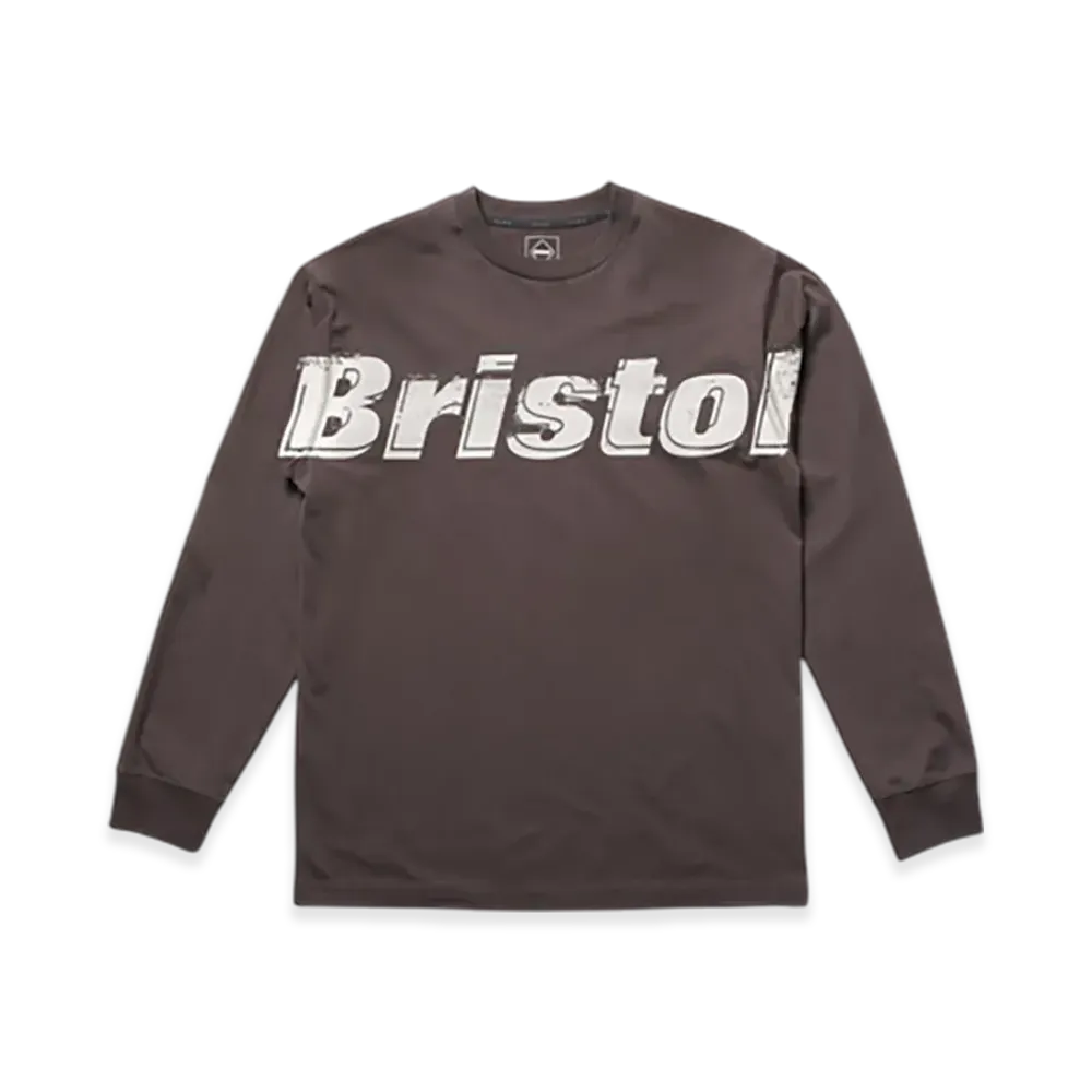 F.C.Real Bristol Overlay L/S Tee "Brown"