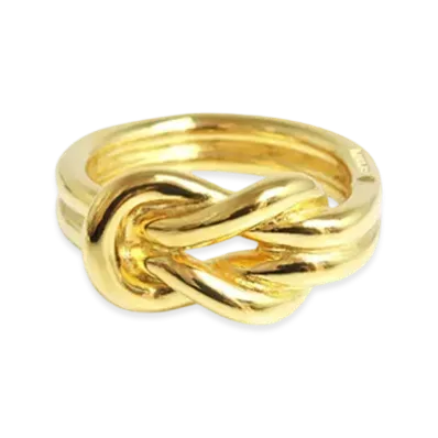 Hermes Atame Scarf Ring "Gold"