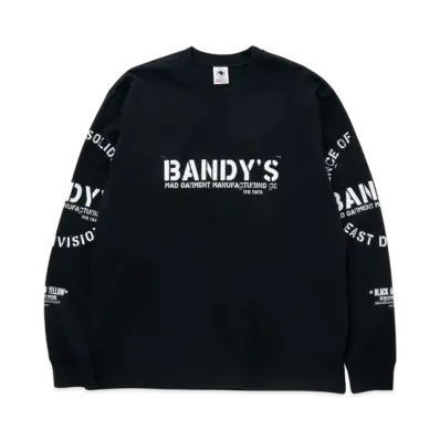 RATS Stamp Logo L/S Tee "Black"