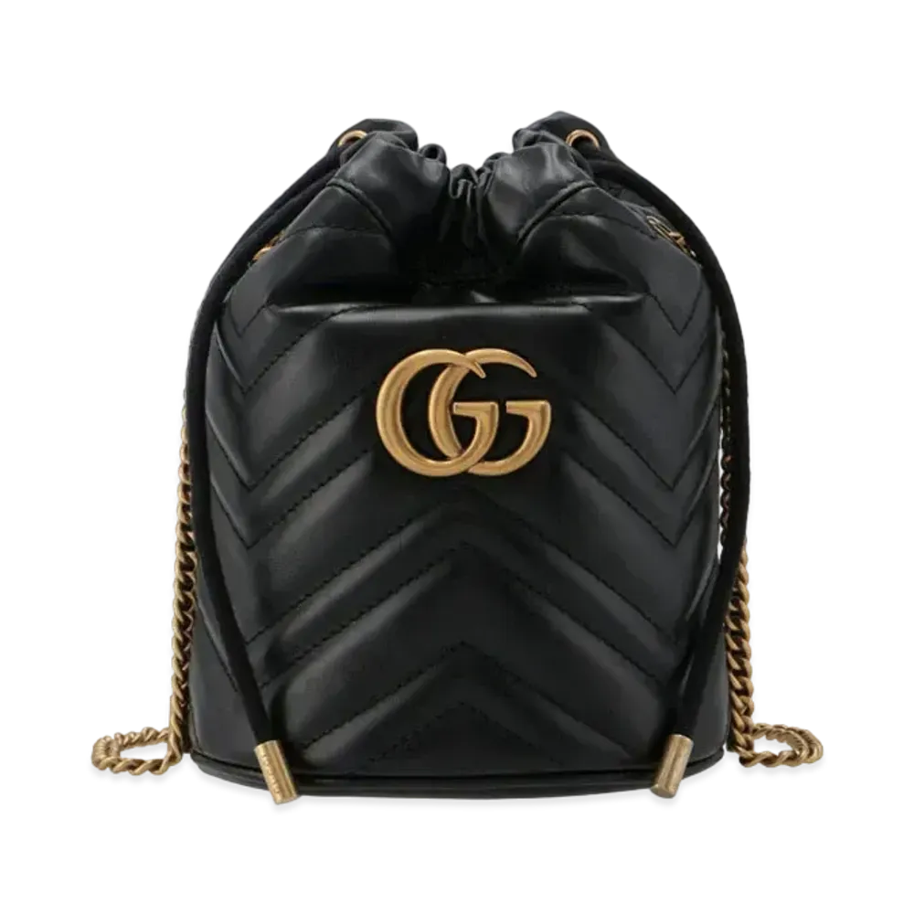 GUCCI GG Marmont Mini Bucket Bag