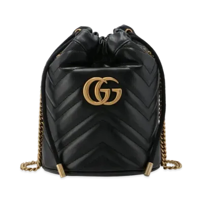 GUCCI GG Marmont Mini Bucket Bag
