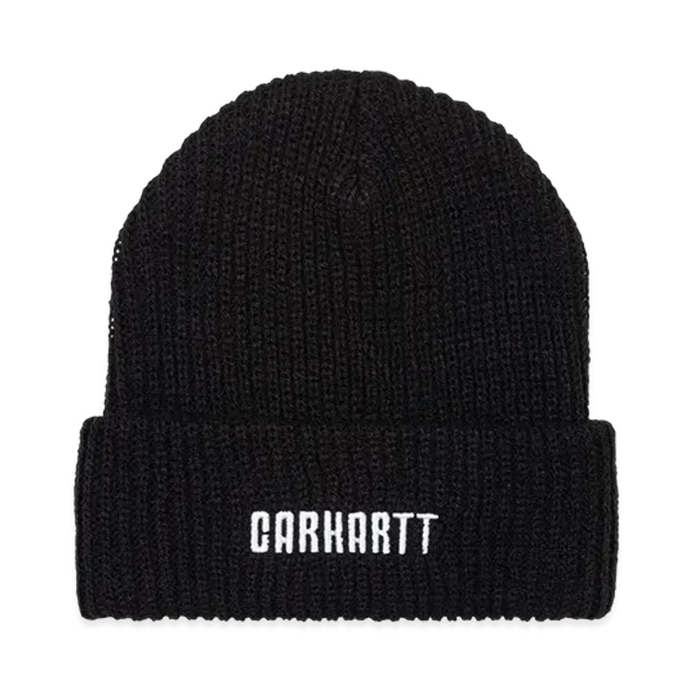 Carhartt WIP Industry Beanie "Black Wax"