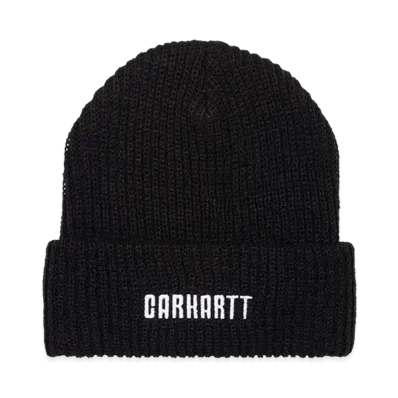 Carhartt WIP Industry Beanie "Black Wax"