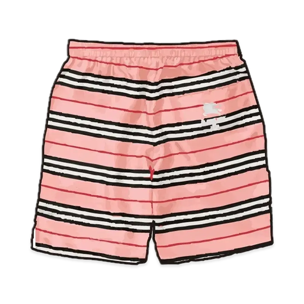 Supreme x Burberry Silk Pajama Short "Pink"