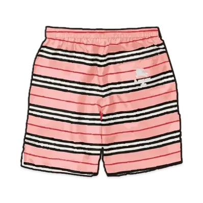 Supreme x Burberry Silk Pajama Short "Pink"