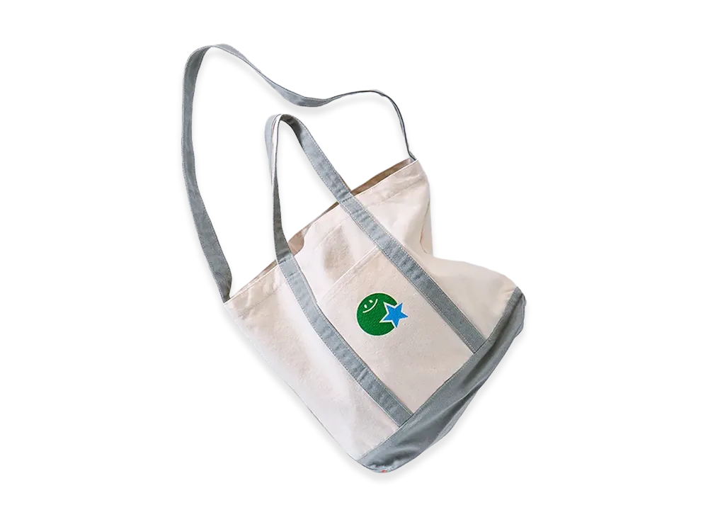 FamilyMart Convenience Wear x NIGO Tote Bag Sun and Star "Ivory"