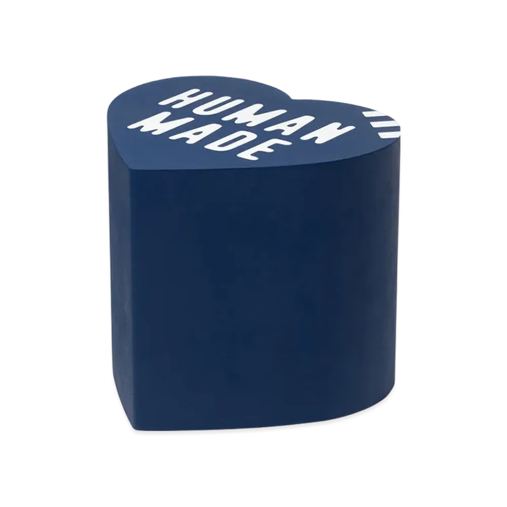 HUMAN MADE Heart Urethane Stool "Navy"