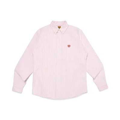 HUMAN MADE Stripe Oxford Bd Shirt "Pink"