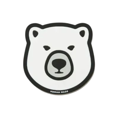 HUMAN MADE Animal Rubber Coaster "White"