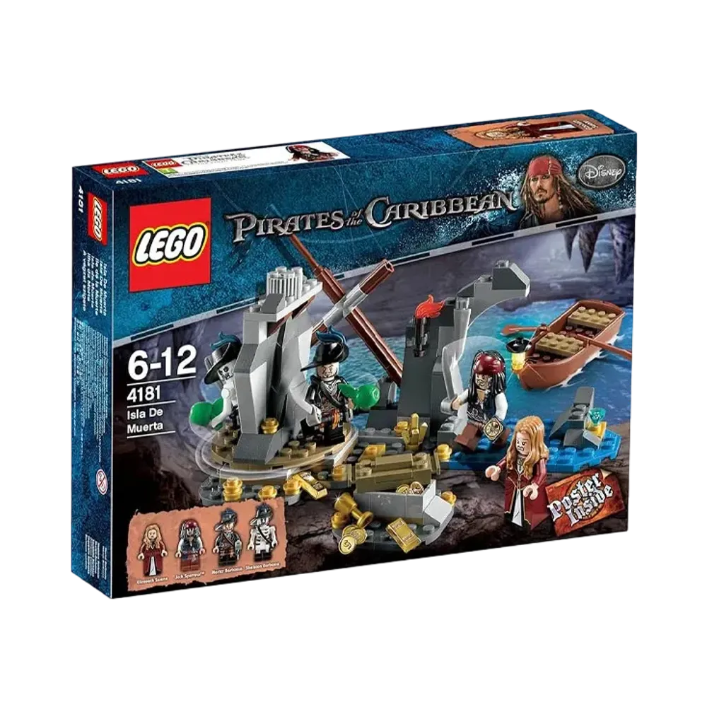 LEGO PIRATES of the CARIBBEAN "Isla De la Muerta" [4181]