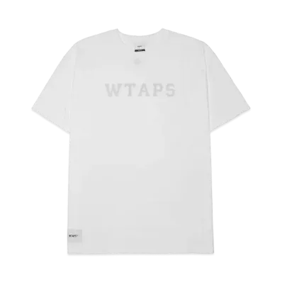 WTAPS College / SS / Cotton "White"