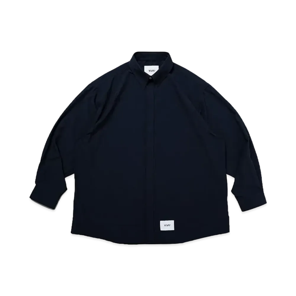 WTAPS Trench / LS / Poly. Broadcloth "Navy"