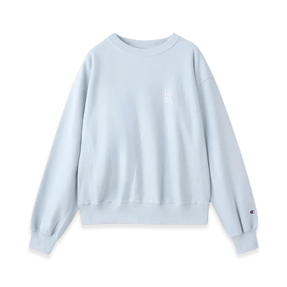RHC Ron Herman x Champion Crewneck Sweatshirt "Light Blue"