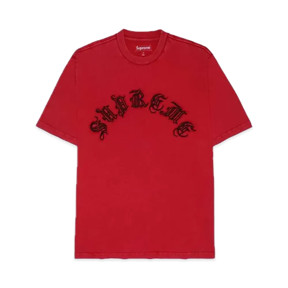 Supreme Old English S/S Top "Red"