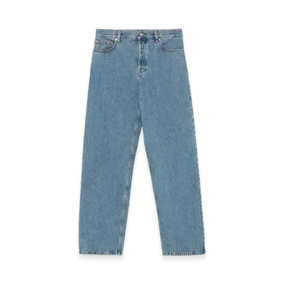 GUCCI Women's Baggy Pnt Bleach Denim_Petite "Blue"