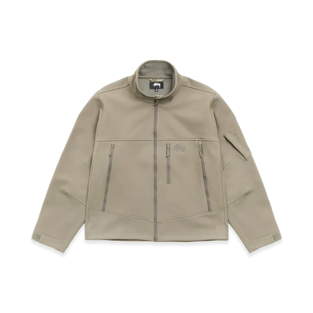 Stussy Soft Shell Jacket "Moss Grey"