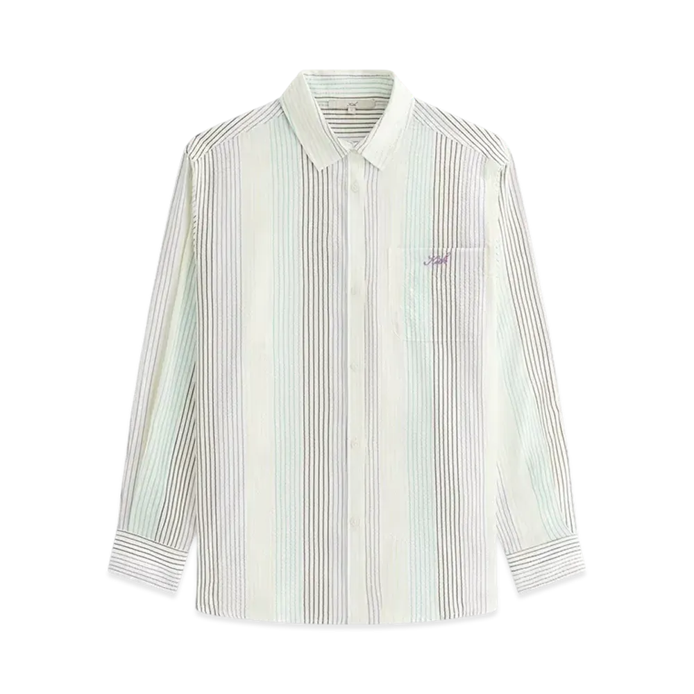 Kith Women Ora II Seersucker Shirt "Mykonos"