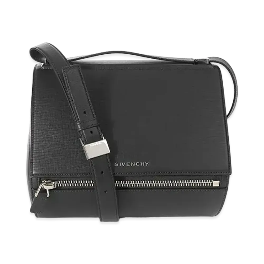 GIVENCHY Pandora Box Leather 2Way Bag "Black"
