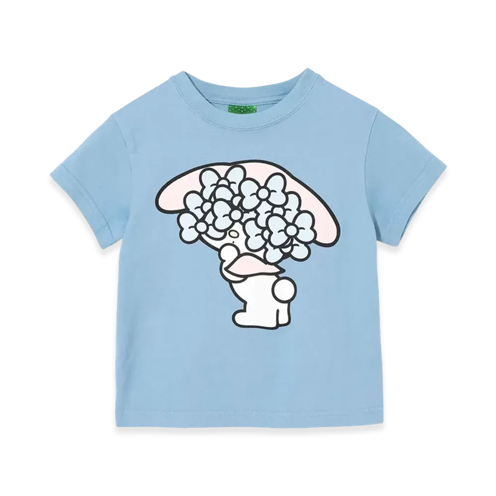 UNDERCOVER x Sanrio Kids Cotton T-Shirt (My Melody) "Gray Blue"