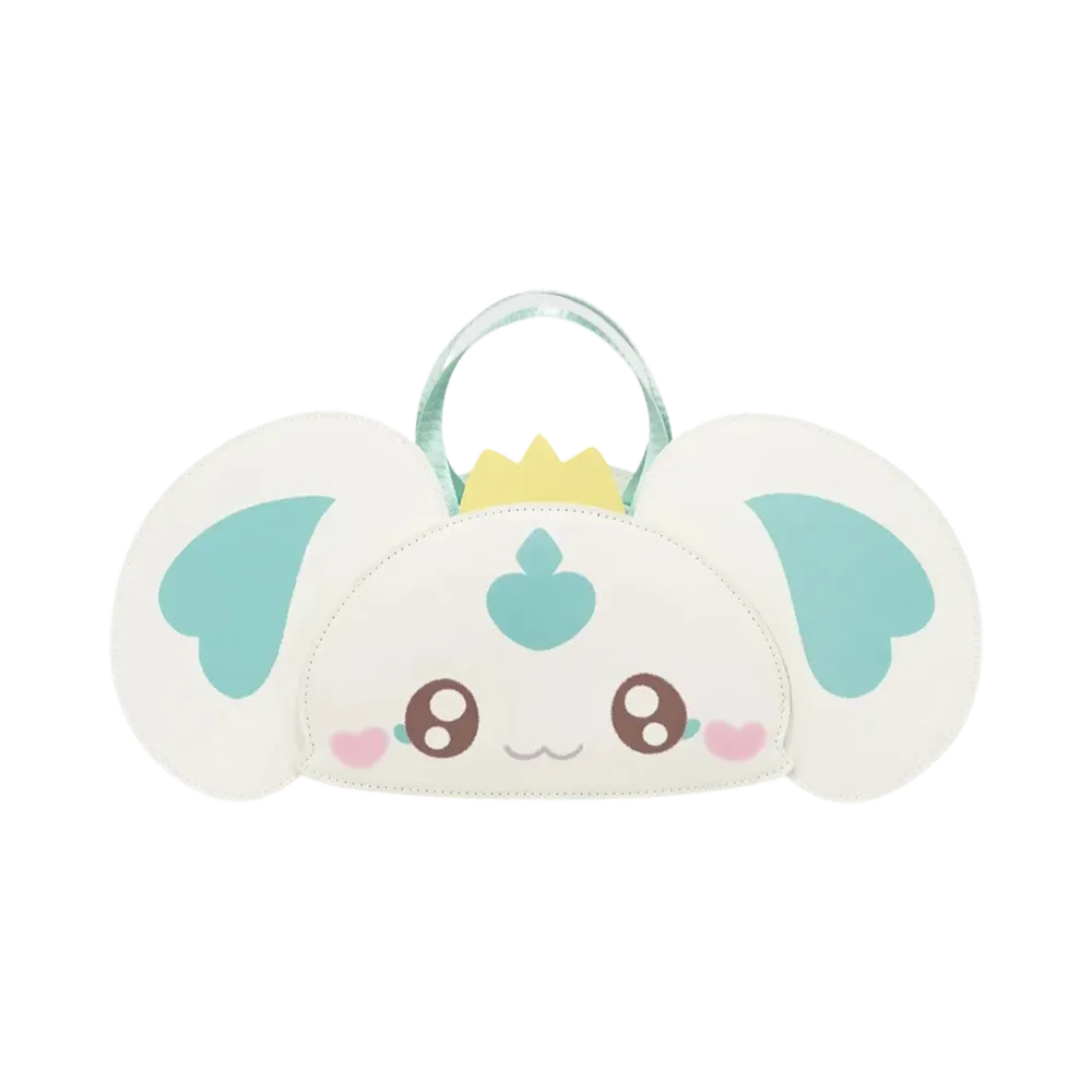 BANDAI "Ichiban Kuji" -Petit Cure- Last One Prize Large Face Pouch