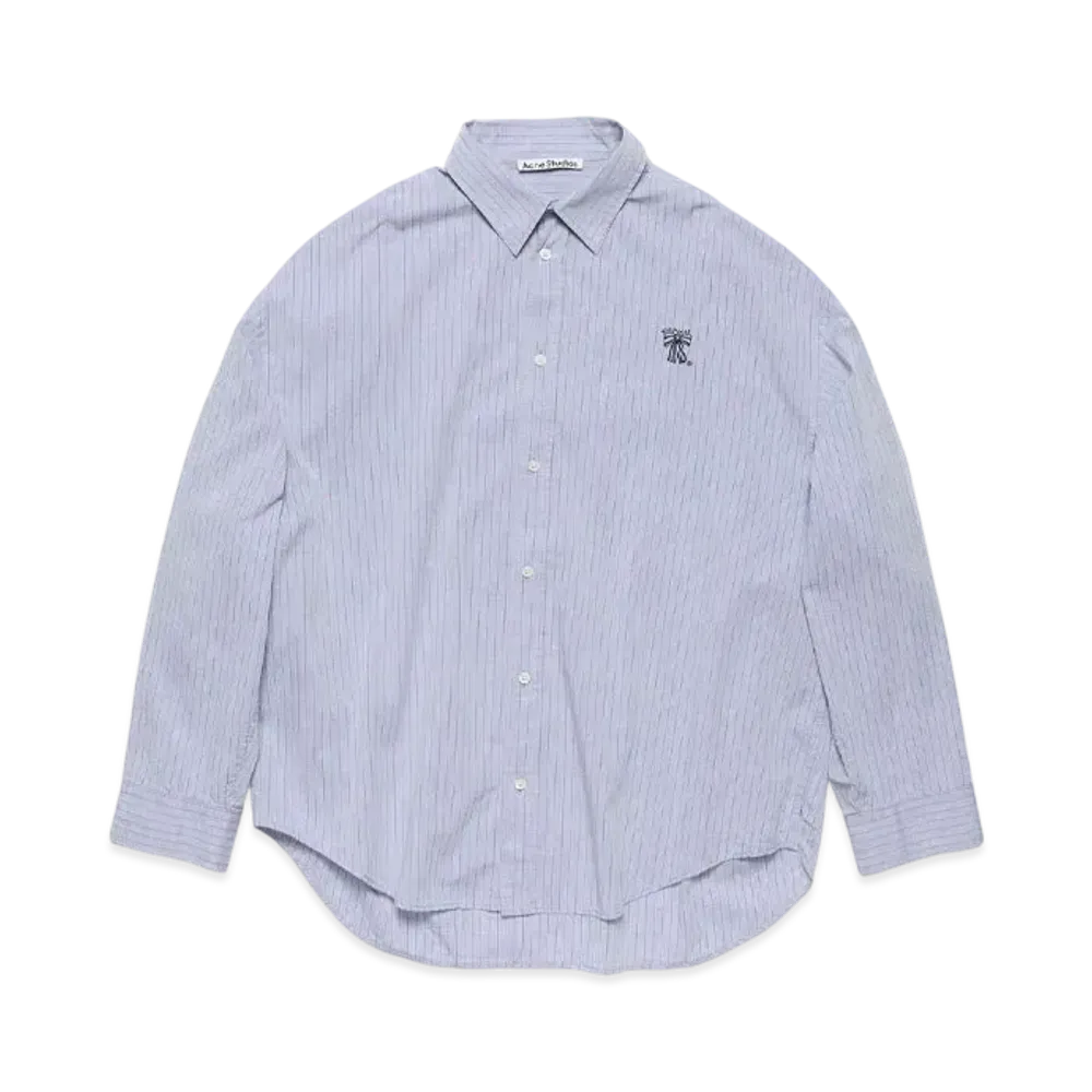 Acne Studios Button-Up Shirt "Blue/Black"
