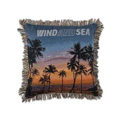 WIND AND SEA Sunset Logo Cushion Cover "One"