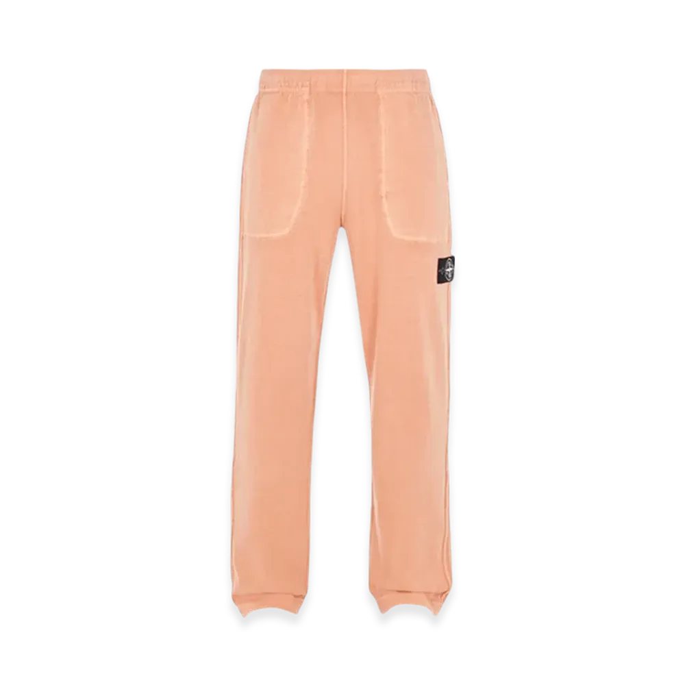 Stone Island 635T2 60% Recycled Heavy Cotton Jersey Tinto Terra Comfort Fit Jogger Pants - 24SS "Rust"