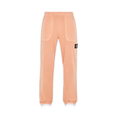 Stone Island 635T2 60% Recycled Heavy Cotton Jersey Tinto Terra Comfort Fit Jogger Pants - 24SS "Rust"