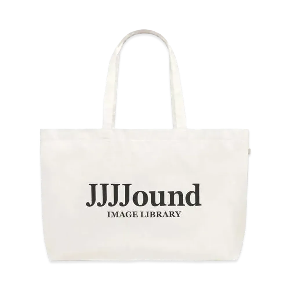 JJJJound Logo Tote XL "White"