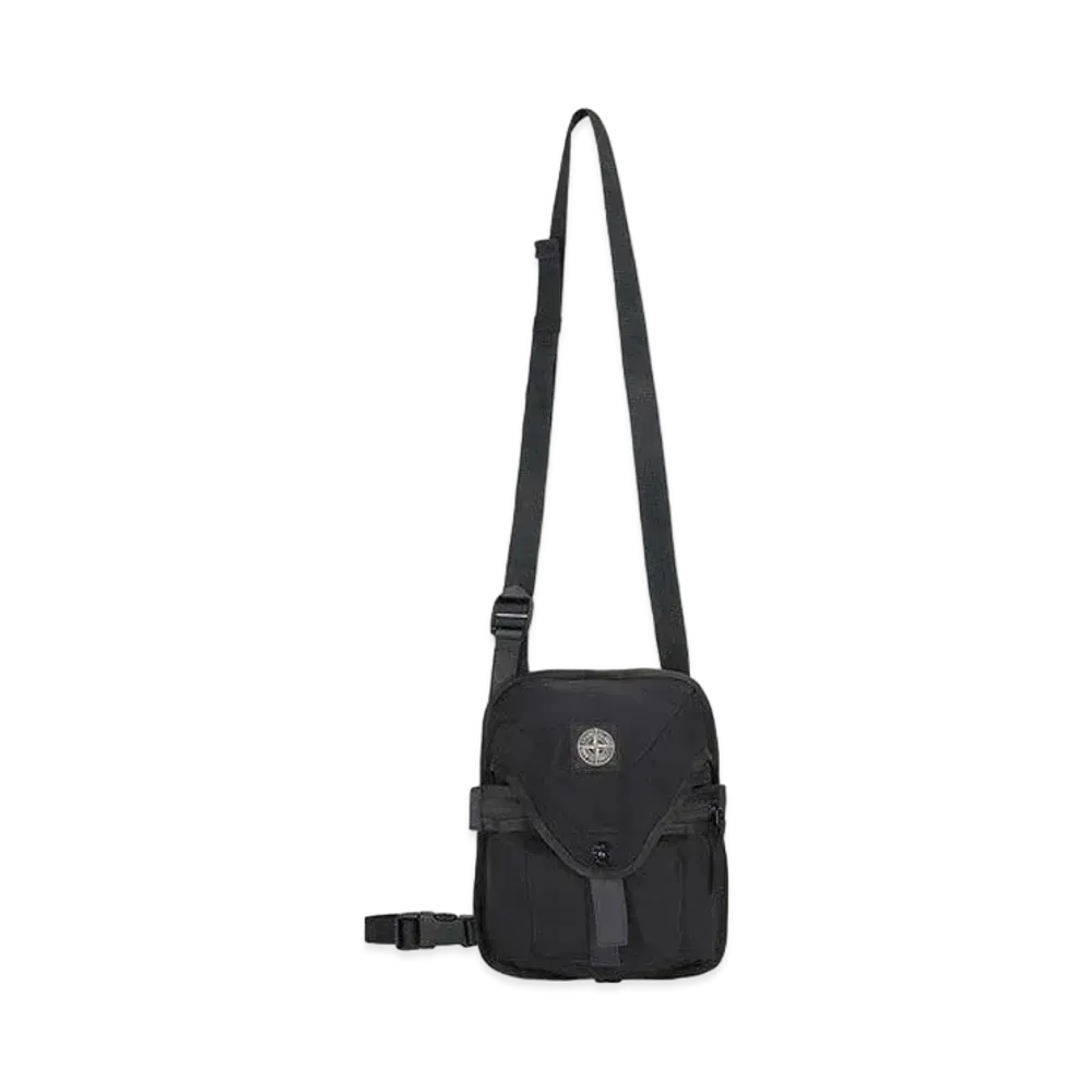 Stone Island 91374 STRONG NYLON TWILL "Black"
