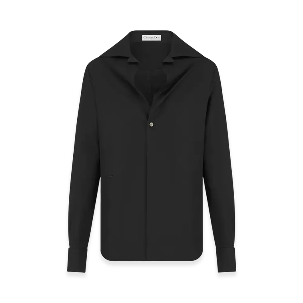 Dior Women's Cotton Poplin Blouse "Black"