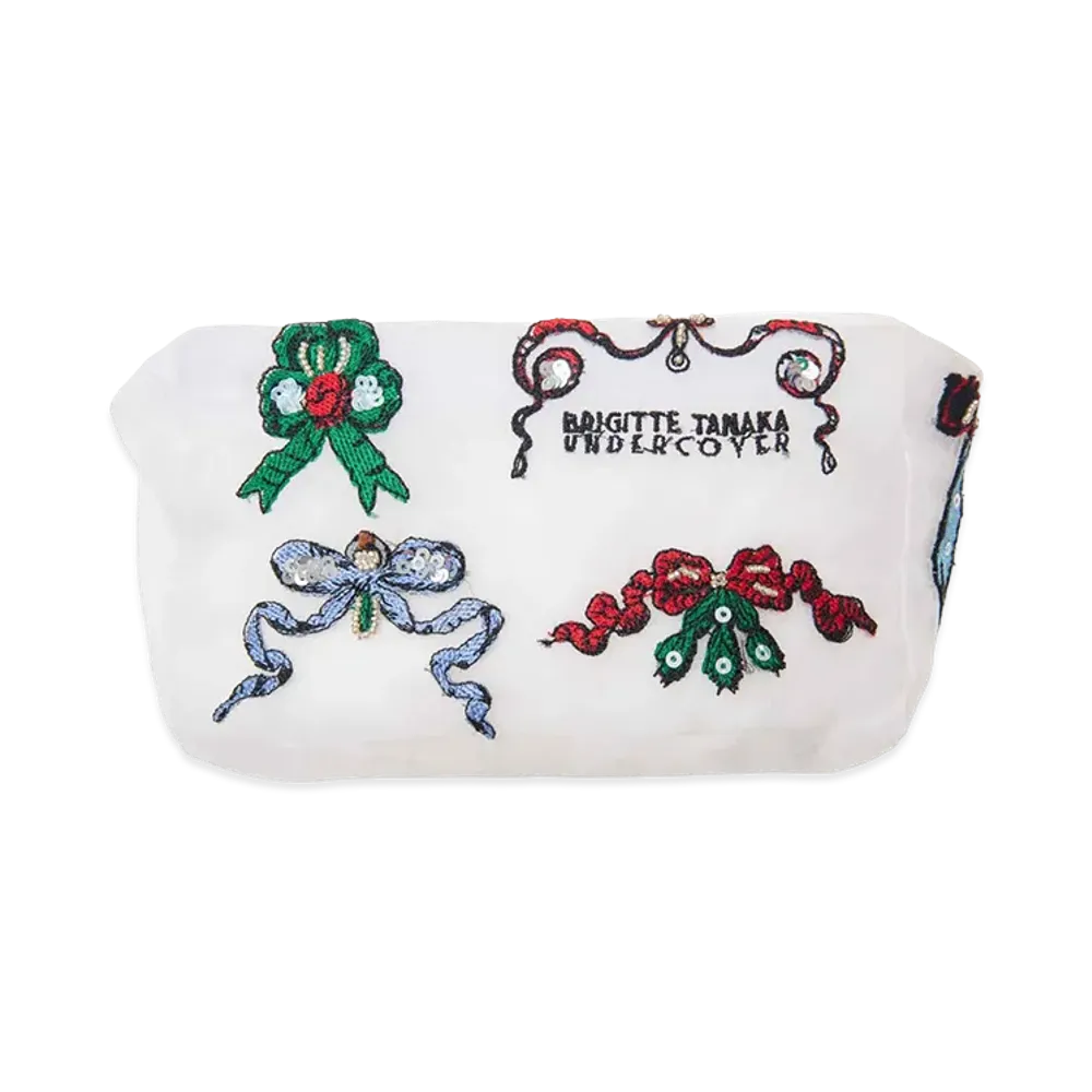 UNDERCOVER x Brigitte Tanaka Organza Pouch "Off White"