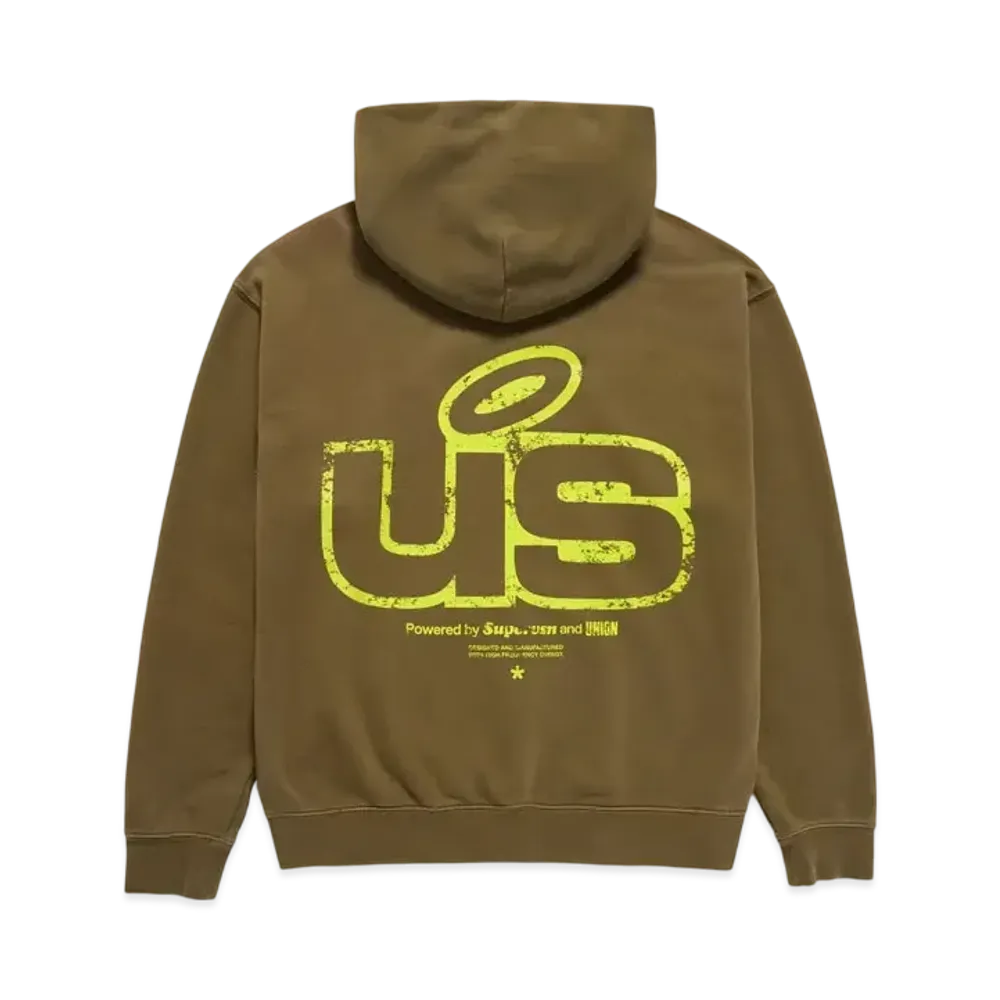UNION x Supervsn Superunion Hoodie "Brown"