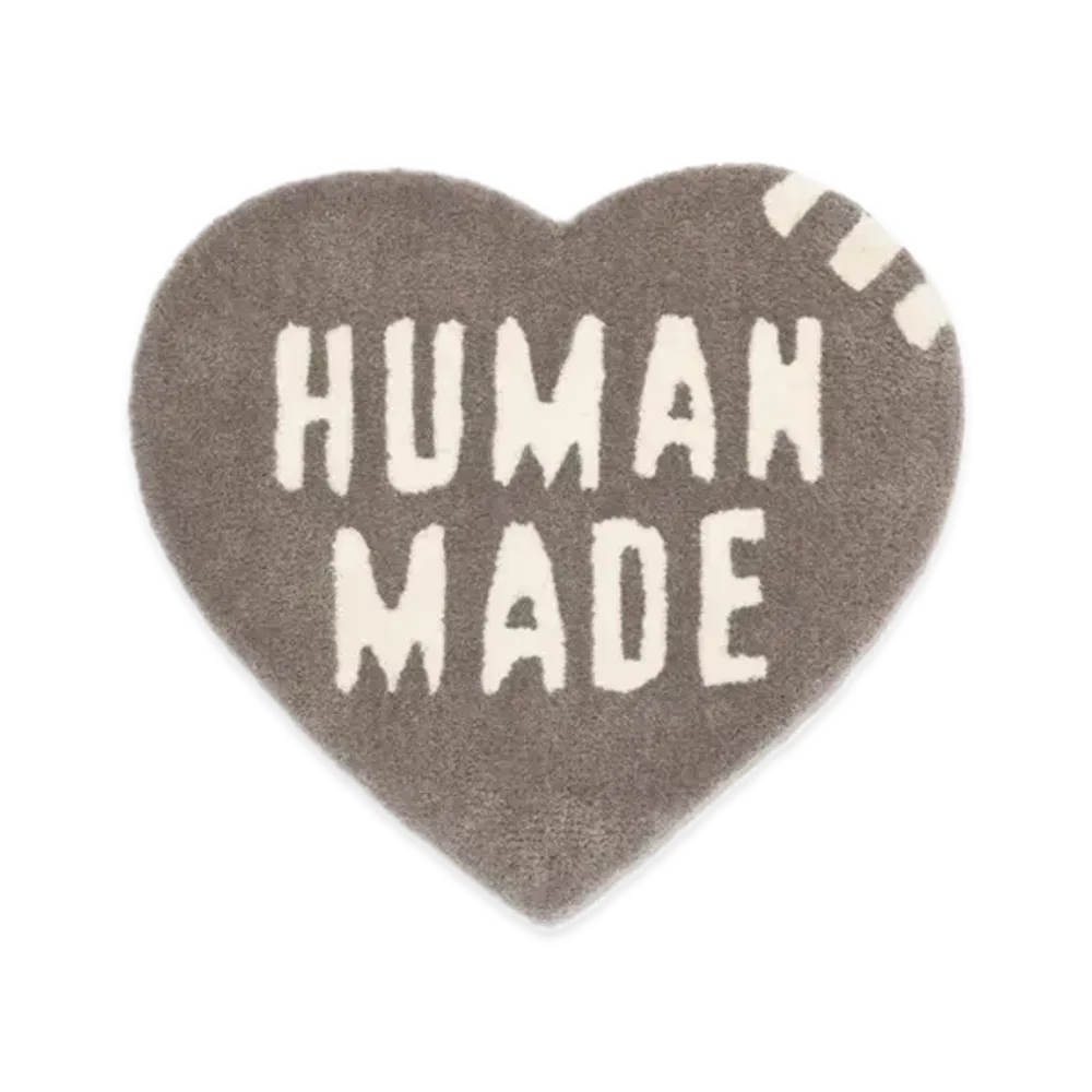 HUMAN MADE Heart Rug Small "Gray"
