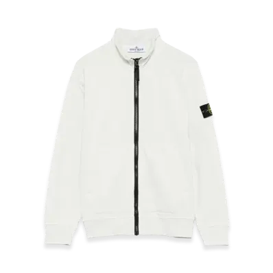 Stone Island Kids Zip Sweatshirt. "Plaster"