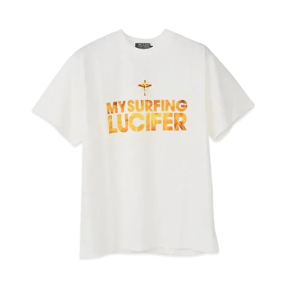 HYSTERIC GLAMOUR Takuji Masuda/Aloha Bunker Tee "White"