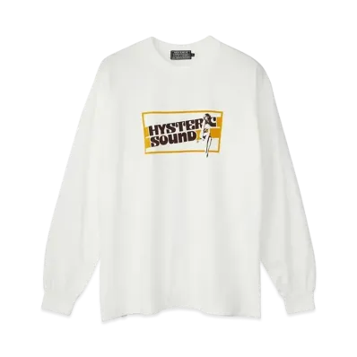HYSTERIC GLAMOUR Hysteric Sound T-Shirt "White"