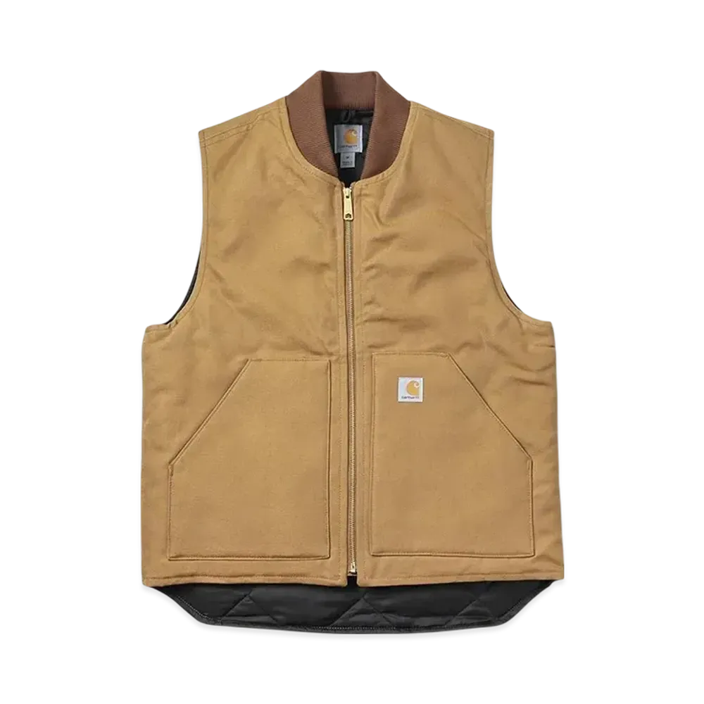 Carhartt Arctic Quilt Lightning Duck Vest "Carhartt Brown"