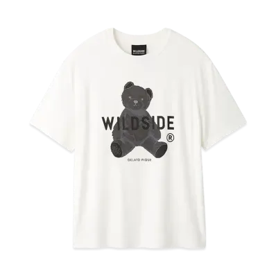 GELATO PIQUE Homme x WILDSIDE UNISEX Bear Motif T-Shirt "Off White"