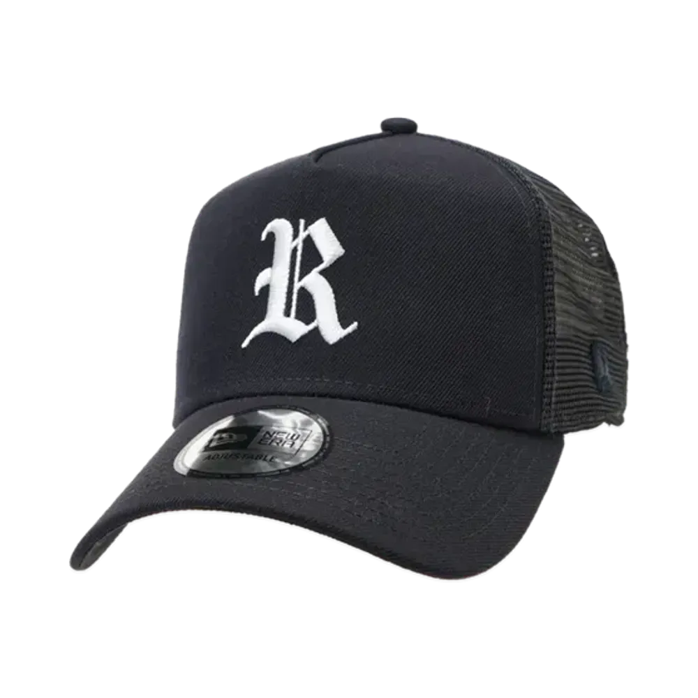 RHC Ron Herman x NEW ERA R Logo Mesh Cap "Navy"