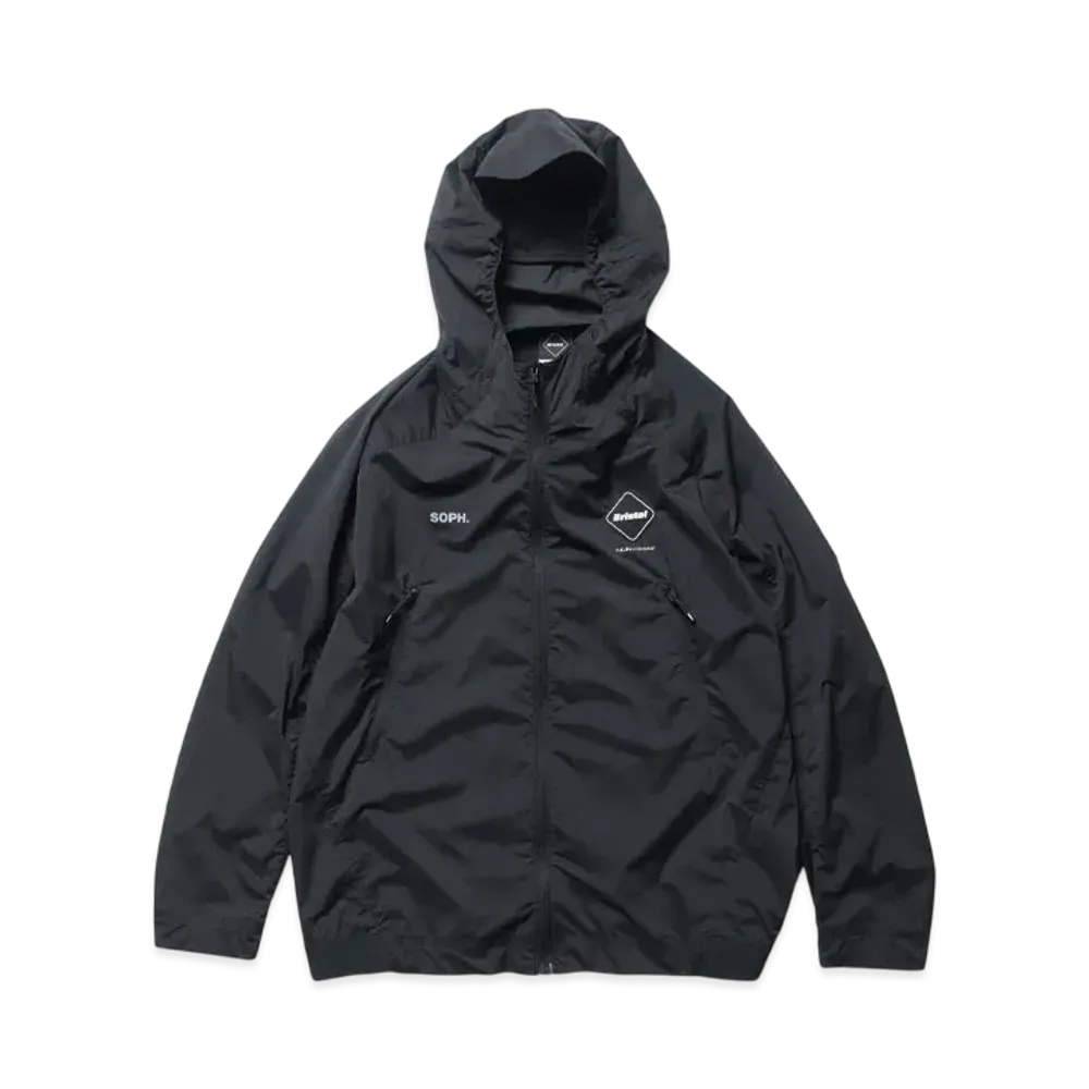 F.C.Real Bristol Breathable Trail Jacket "Black"