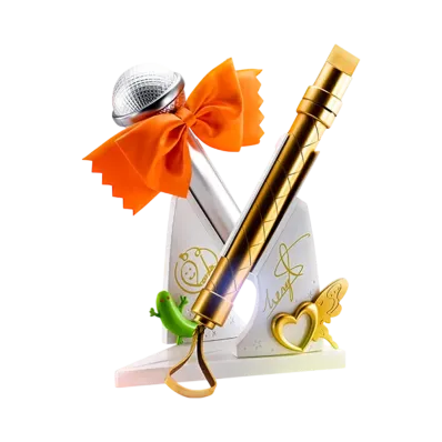 BANDAI "PROPLICA" -Macross Frontier- Sheryl Nome's Microphone & Ranka Lee's Set