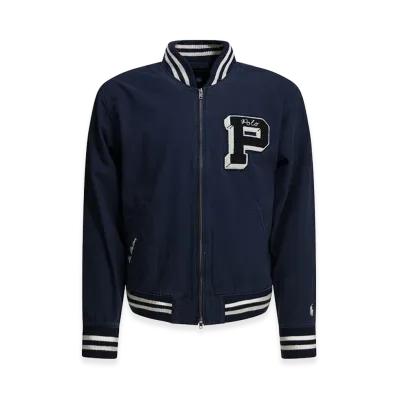 Polo Ralph Lauren Bomber Jacket With Logo "Navy"