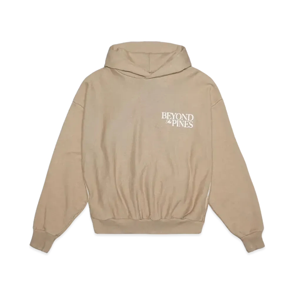 BEYOND the PINES Mental Health hoodie "BEIGE"