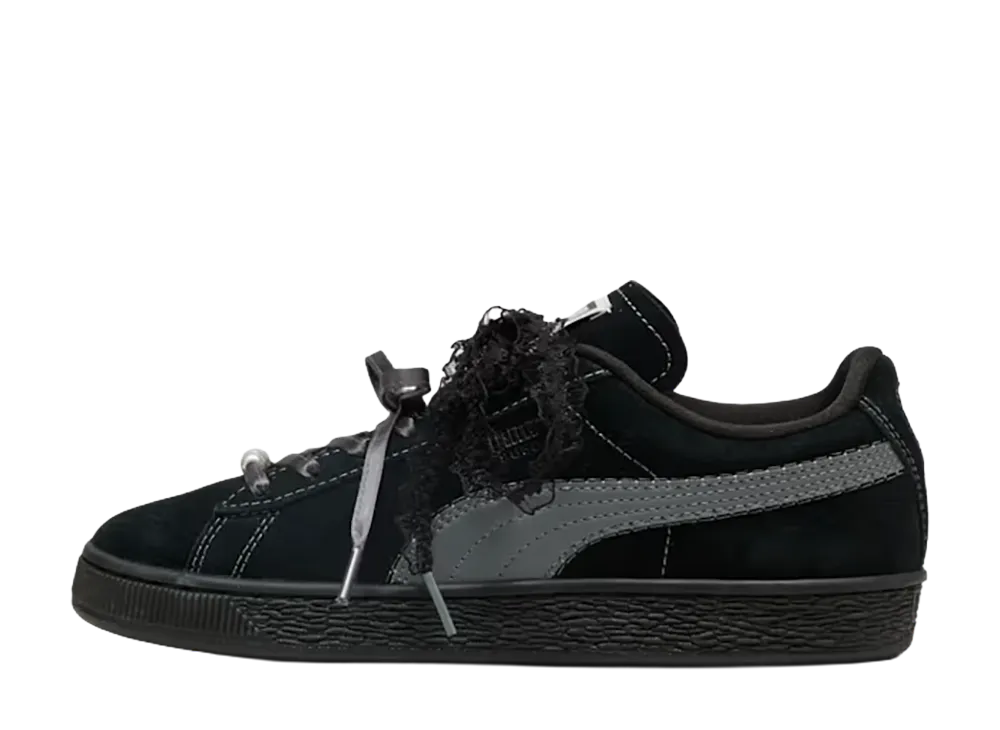 Puma Women's Suede Bloom "Puma Black/Slate Sky"