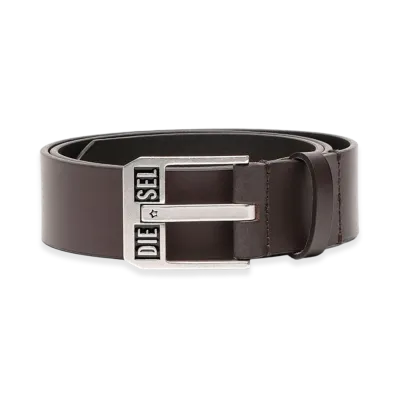 Diesel Bluestar Ii Leather Belt "Brown"