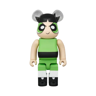 MEDICOM TOY "BEARBRICK" Bearbrick The Powerpuff Girls Buttercup 400%