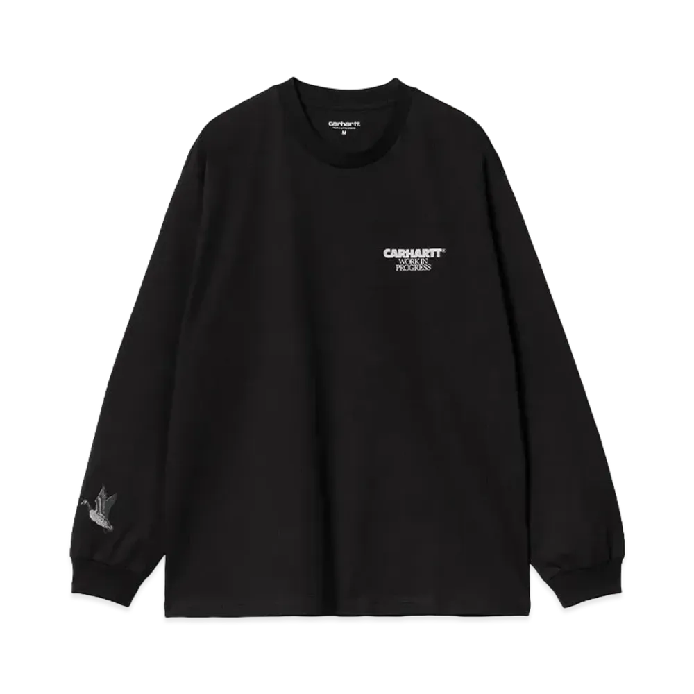 Carhartt WIP L/S Ducks T-Shirt "Black"